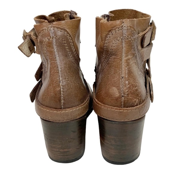 Freebird by Steven Santo Leather Ankle Boots Size 6 - Picture 6 of 12